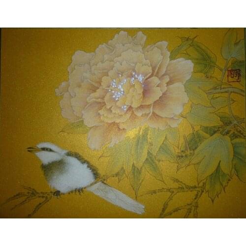 Canvas Art Picture Print Painting Chinese Watercolor Flowers and Birds Oil Painting on Canvas Wall Art Picture for Home Decor