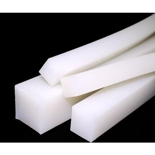 5x10mm Silicone Square Strip High Temperature Resistant With Non-slip And Waterproof Solid Sealing Strip-2/5Meters