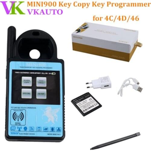 Smart ND900 Mini Hand-Held Trasponder Key Programmer Mini900 for 4C 4D 46 G 48 Chip Update Online Free Shipping