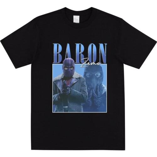 The Falcon and Winter Soldier Shirt Vintage Baron Zemo Shirt Cool Homage Tee Retro 90s Bucky Barnes Superhero Tees Fans Gift