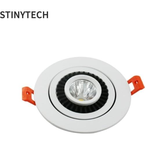 STINYTECH Recessed COB Spotlight 3W 5W 7W 10W 15W 360 Degree Rotated Showcase LED Ceiling SpotLights