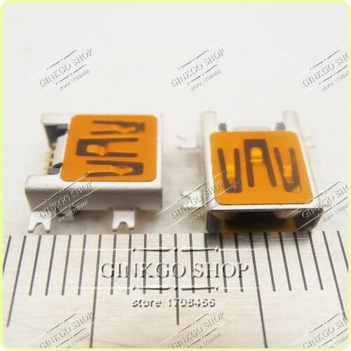 High Quality 10p 10pin Mini USB Connector, Mini usb charging port 4 SMT Sink type sink type 1.1mm sink type 1.1mm