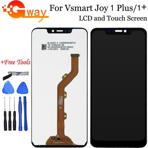 6.18" For Vsmart Joy 1 Plus PQ4002 LCD Display Touch Screen Panel Digitizer smart Active1 LCD Display For Vsmart Joy 1+ LCD