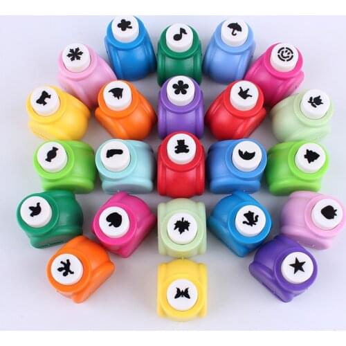 1Pcs Mini Scrapbook Punches Handmade Cutter Card Craft Calico Printing DIY Flower Paper Craft Punch Hole Puncher Shape