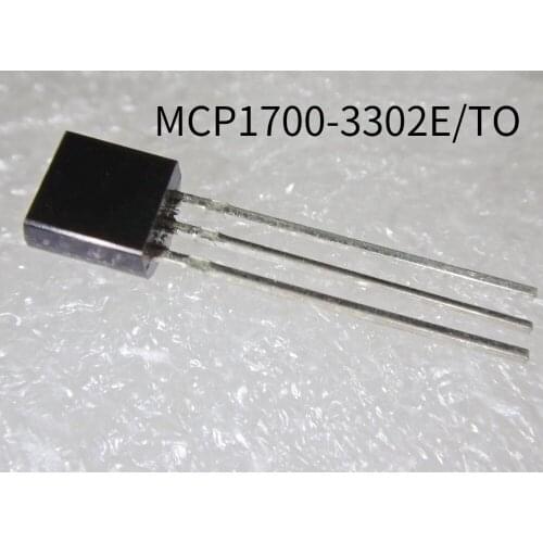 10PCS MCP1700-3302E/TO TO-92 MCP1700 1700-3302E TO92 MCP1700-3302E New and Original IC Chipset