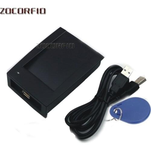 15kinds Output 14443A 13.56MHZ Access Control Contactless Smart IC Card Reader for M1 NFC/S50 with USB NFC reader