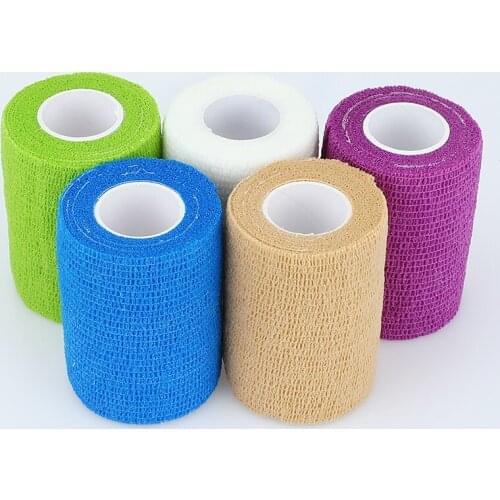 4 .5m muscle finger joint protection bandage sports tape waterproof self-adhesive elastic bandage non-woven adhesive bandage