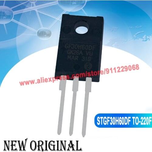 5 Pieces) GF30H60DF STGF30H60DF TO-220F