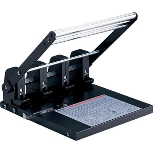 931D punching machine manual 140 pages 4 holes punching machine adjustable spacing light and durable punching machine