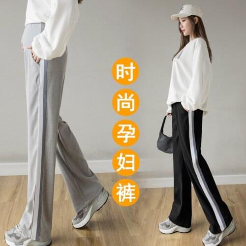 Drop Wide Leg Pants Straight Waist Summer Chiffon Casual Pants Nine Women Show Thin Vertical Drag Pants Long Pants