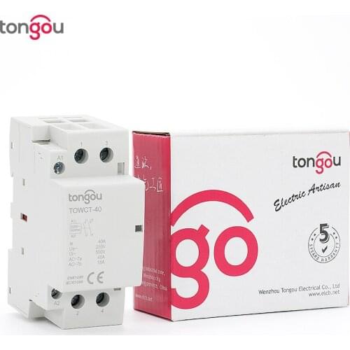 2P 40A 2NO CE CB Din Rail Household AC Contactor for Household Home Hotel Resturant 220V/230V