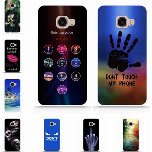 For Samsung Galaxy C5 C5000 Case Soft Silicone TPU Back Cover for Samsung C5 5.2" Cover Painted For Samsung Galaxy C5 Case