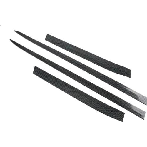 For Tesla Model Y 2021 2022 Car Styling Side Door Body Cover Trim Strip Side Door Molding Cover Trim ABS Chrome 4pcs