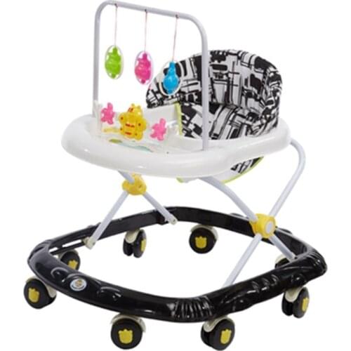 Infant and child baby walker 6/7-18 months anti-rollover multifunctional scooter with music toy car