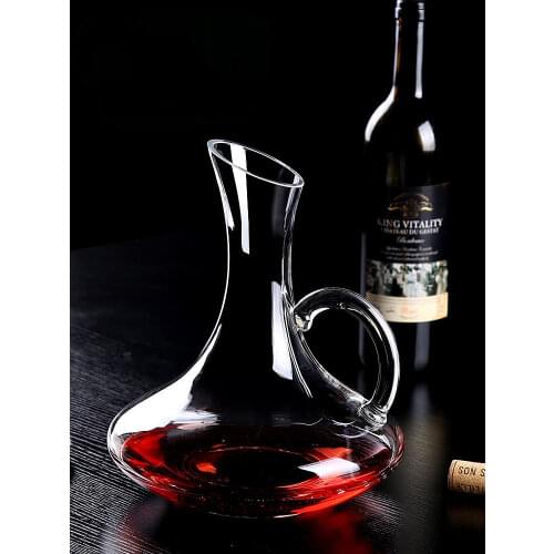1500ml Crystal High Grade U-shaped Wine Decanter Gift Box Harp Swan Decanter Creative Wine Separator home bars