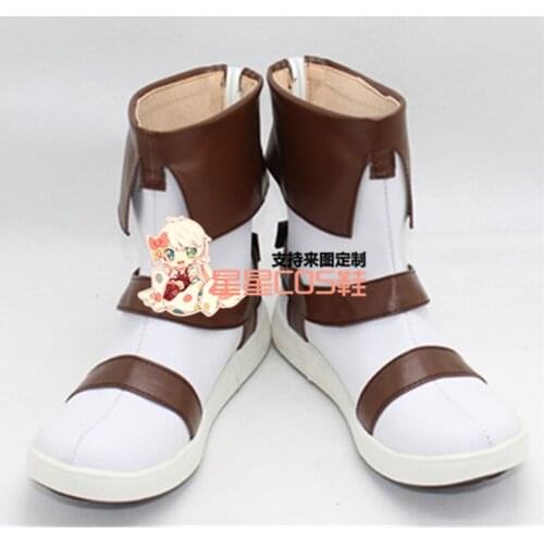 Digital Monster Tachikawa Mimi Brown Halloween Cosplay Shoes Boots X002