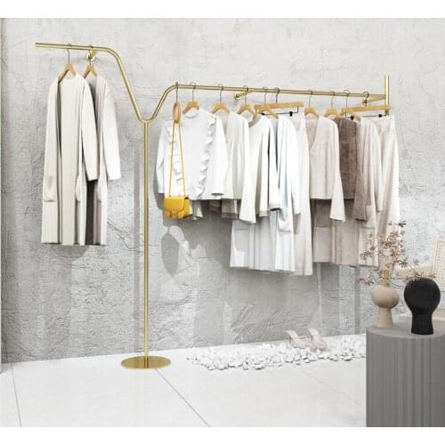 Stainless steel creative wall display rack