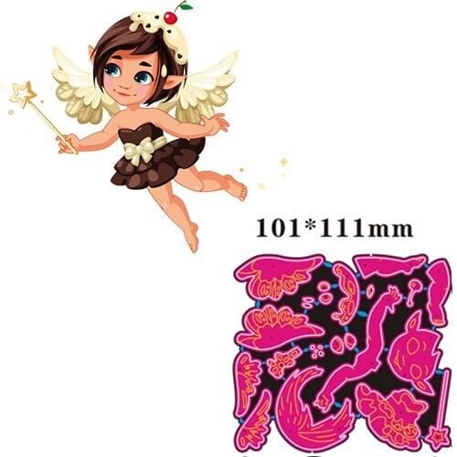 Metal Cutting Dies girl DIY Scrapbooking Paper Cards Decorative Craft Embossing