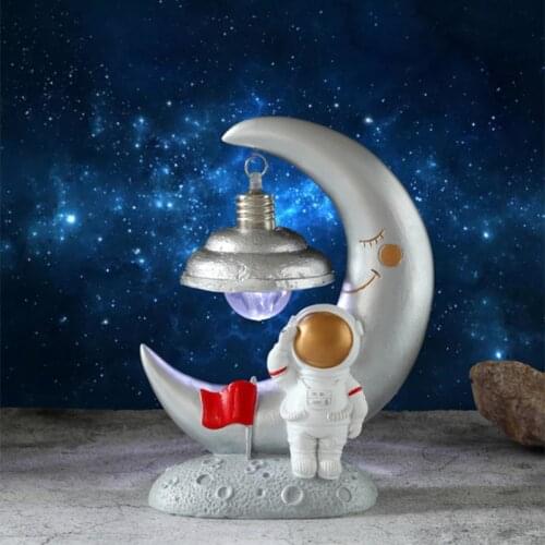 Nordic Style Astronaut Miniature Figurines for interior Resin modern artificial Sculptures home Office desk Living room decor