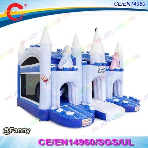 Multiplay ice6x5m bouncy castle New Design PVC Bouncing Castle Jumping Castle commercial Used Inflatable jumper house with slide