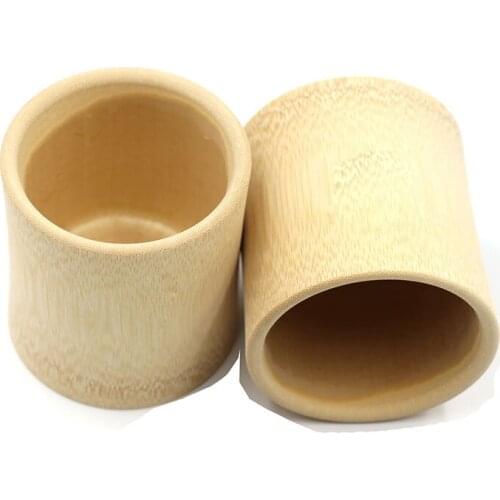 2021 New Style 100% Biodegradable Bamboo Custom Logo Wine Cup Tea Cup