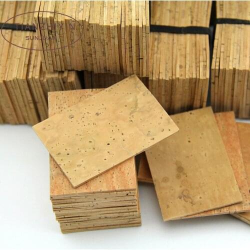50 pcs Saxophone cork/ Soprano / Tenor Saxophone high neck Cork pieces of Musical Instrument Accessories Thickness 1.6mm