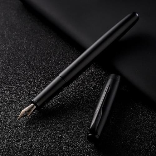 Luxury JINHAO Fountain Pen Checkered High Quality Tungsten Steel Black Nib Classic Ink Metal Pen Office School Supplies Pen New