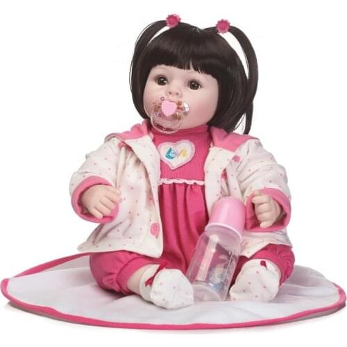 22 Inch 55cm Silicone Reborn Babies Dolls Brinquedos Dolls for Girls Vinyl Realistic Doll Reborn Kids Christmas Gifts Toys