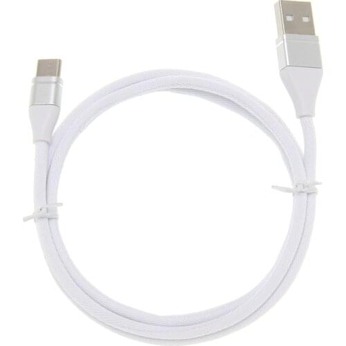 USB Type C Cable Meteor Fabric for xiaomi redmi k20 pro USB C Mobile Phone Cable Fast Charging Type C Cable for HTC 1000pcs/lot