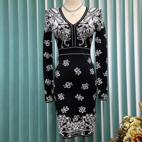 Модные вязаные платья VERDEJULIAY China At AliExpress