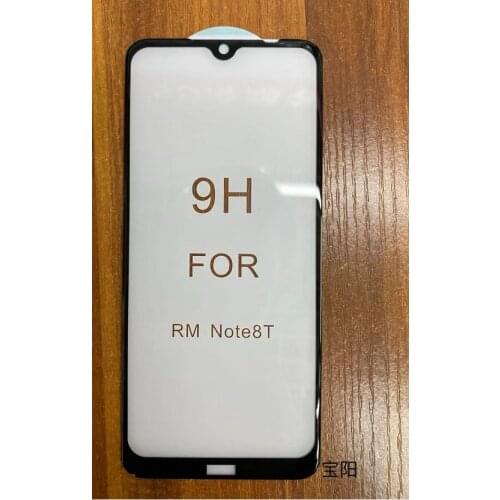 Redmi Note 8T Real 3D Curved Full Glue Tempered Glass Film For Redmi Note 8T 8 T 8 Pro 8A Screen Protector