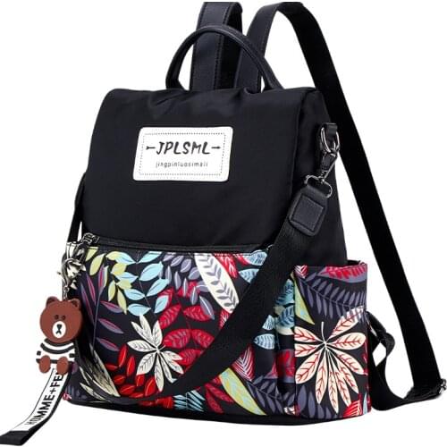 Womens Shoulder Bag Fashion Handbag Printing Waterproof Shoulder Messenger Bag