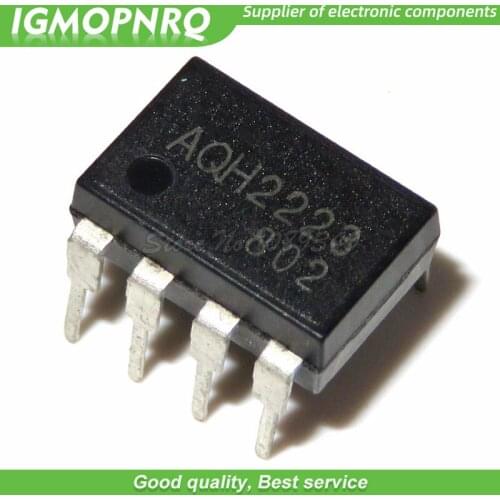 10pcs/lot AQH2223 solid state relay IC chip Manifold DIP7 new original