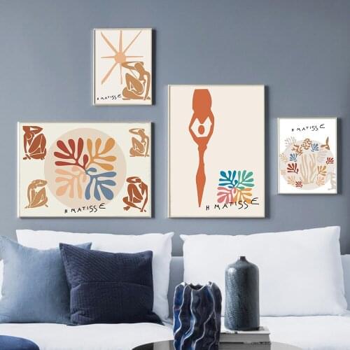 Abstract Vintage Painting Henry Matisse Exhibition Canvas Posters and Prints Museum Modern Gallery Wall Art Picture Home Decor