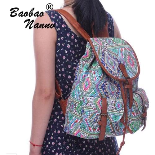 Baobaonannv Women's Backpacks With Flowers