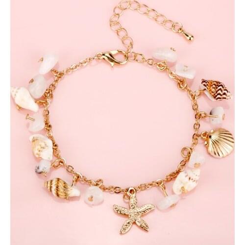 Sailor moon summer bracelet bracelet sea star starfish bracelets gift For Women Accessories dropshipping wholesale