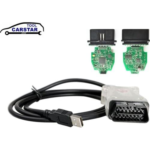 ELS27 V2.3.8 FORScan Green PCB PIC24HJ128GP+FTDI Mircochip Multi-Language Work with ELM327 J2534 Pss-Thru For FORD For Mazda