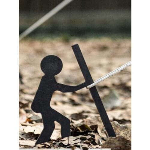 Tent Nail Durable High Strength Steel Camping Hiking Tent Iron Canopy Doll Nail Awning Nail Camping Accessories