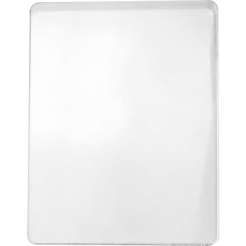 Leathercraft Toughened Glass Smooth Burnishing Slicker Plate Creaser Carving