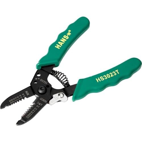 JRF 6“ Wire Cutter and Wire Stripper, Multifunctional Stripping Tools Stripping Pliers Fit 0.6-2.6mm 10-22AWG Wire Pliers