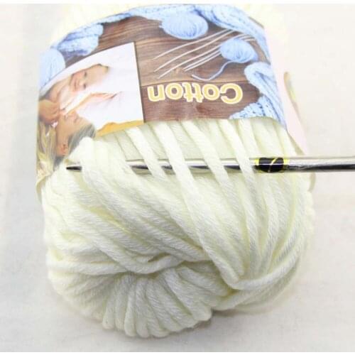 LOT Color optional 1 BallsX50g Special Thick Worsted 100% Cotton Knitting Yarn 422-21