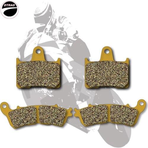 Motorcycle Brake Pads Front+Rear For HONDA VT 750 CSE Shadow Spirit (ABS/Rear Disc Model) 13-14