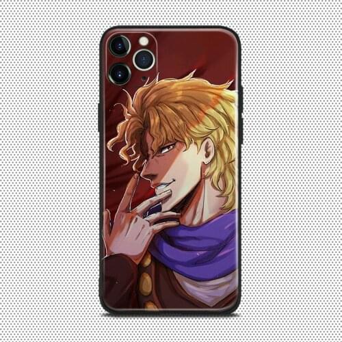 Dario brando fanart jojo anime For iPhone se 6 6s 7 8 plus x xr xs 11 pro max soft silicone phone case cover shell