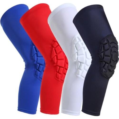 1Pair Basketball knee pads Adult Football knee brace support Leg Sleeve knee Protector Calf Support Ski Kneepad Sport