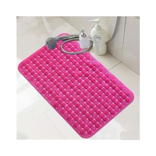 Bathroom Shower Non Slip Mat Massager Strong Suction Cup Sheet Bath Room Door Foot Pad Pvc Tub Bathing Massage Stress Relax