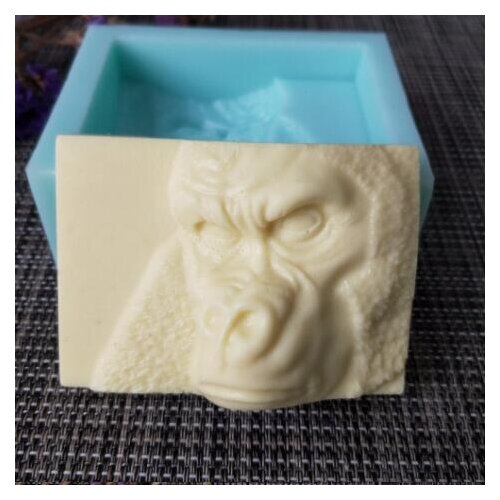 PRZY DW0118 3d animals Orangutan silicone mold soap mould handmade soap making molds candle silicone monkey mold resin clay mold
