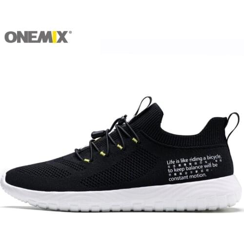 ONEMIX Women Men Running Shoes Sports Trainers Shock Absorbing Casual Walking Gym Jogging Fitness Athletic Sneakers