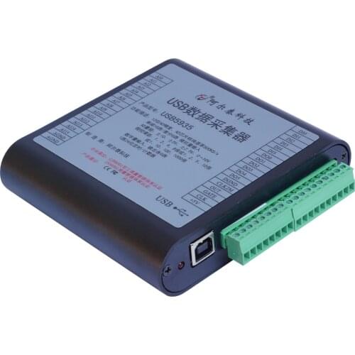 USB DAQ Data Acquisition Card 16 Channels 12-bit Analog Input 500KS/s 6DI 6DO 1 Counter
