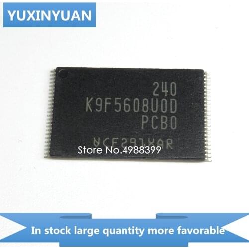 YUXINYUAN 5PCS/LOT K9F5608UOD-PCBO K9F5608 K9F5608UOD PCBO TSOP48 in stock in stock