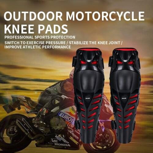 Motorcycle anti-fall protective gear outdoor riding protective gear knee pads extreme sports supplies three-section knee pads